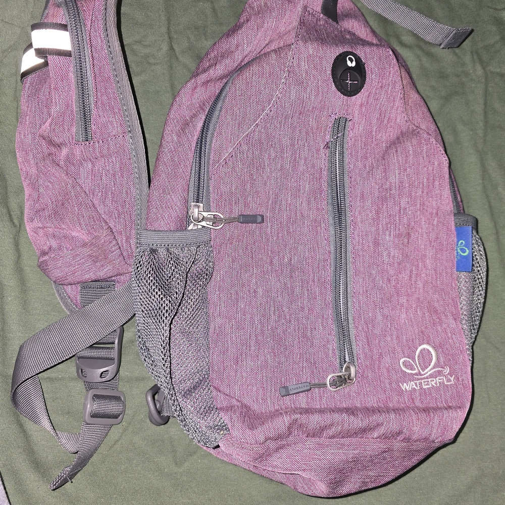Waterfly Purple Sling Bag